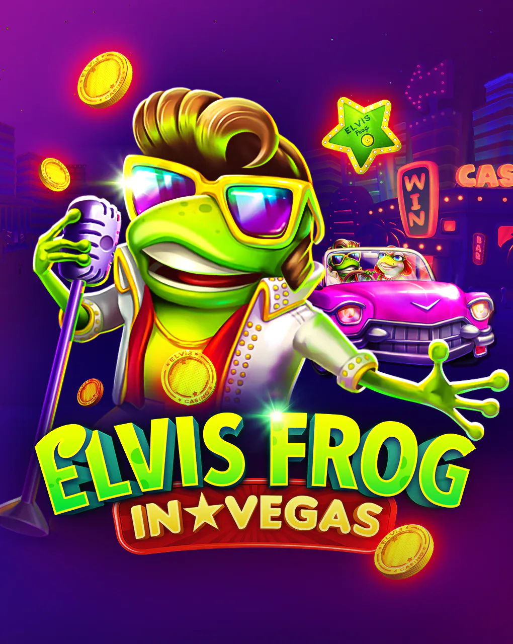 Bgaming : Elvis Frog In Vegas - LUCKYGAMING138