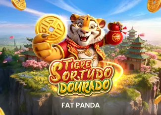 FatPanda : Tigre Sortudo Dourado - LUCKYGAMING138