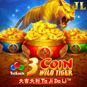 Jili : 3 Coin Wild Tiger - LUCKYGAMING138